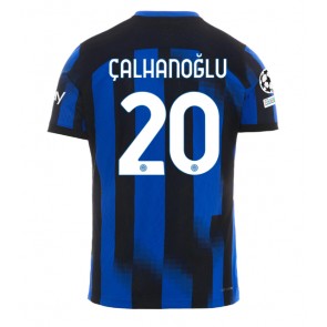 Inter Milan Hakan Calhanoglu #20 Domaci Dres 2023-24 Kratak Rukavima